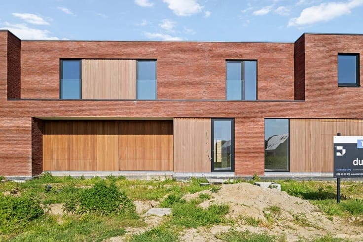 Moderne woning aan groenzone
