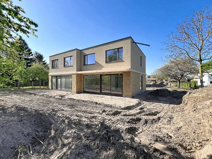 Semi-detached new-build house with 3 bedrooms, near Wetteren