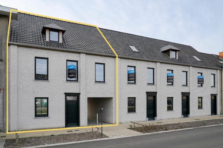 Nieuwbouw met garagebox | Centrum Tielt | 6% BTW