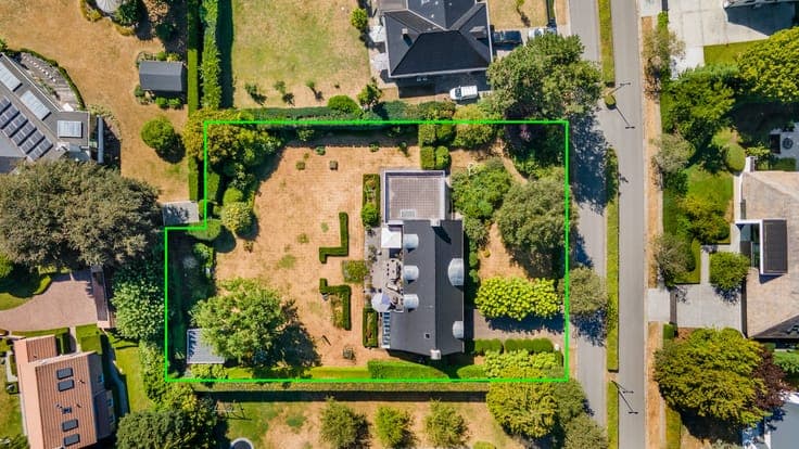 Villa met zuidtuin op toplocatie