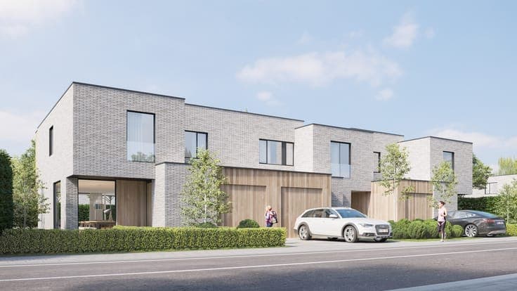 Moderne nieuwbouwwoning op 339 m² TE KOOP in Wakken!