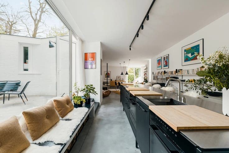 Modernist architect-designed house