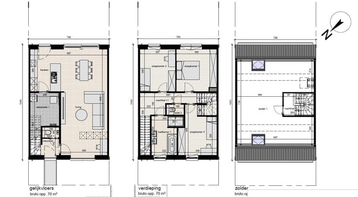 hartje Nevele, 4 slaapkamers mogelijk !