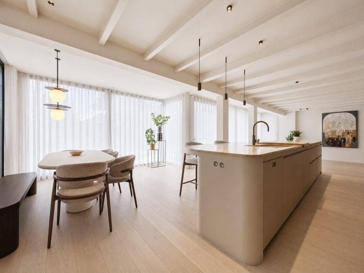 Newly renovated villa in a quiet cul-de-sac near the center