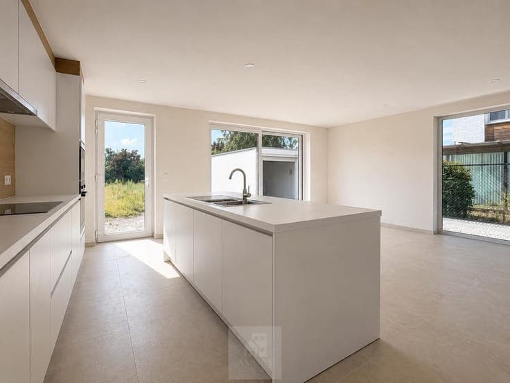 Zeer ruime en moderne halfopen nieuwbouwwoning