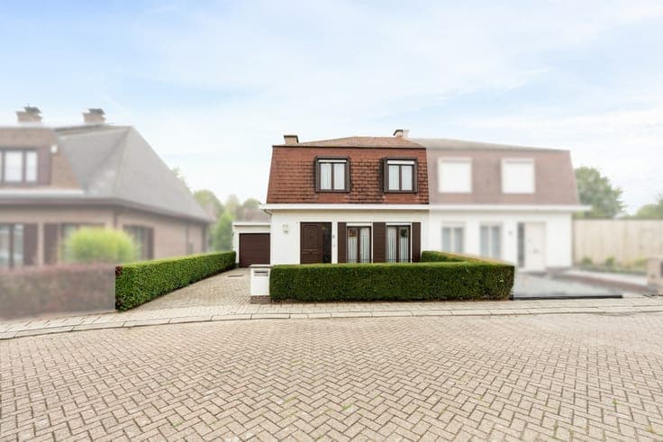 Semi-detached family home with garden
