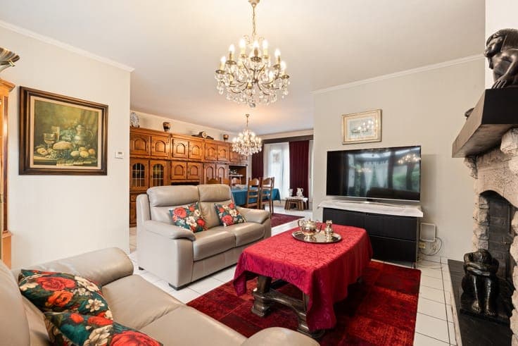 Semi-detached family home with garden