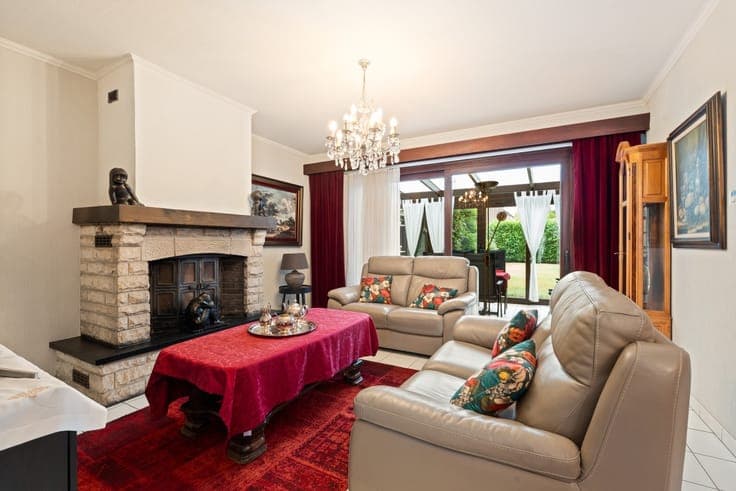 Semi-detached family home with garden