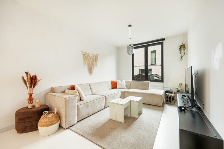Eigentijdse woning met twee ruime slaapkamers en een sfee...