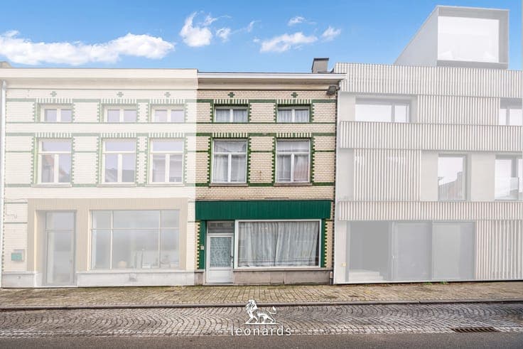 Townhouse with potential in a central location in Oudenaarde