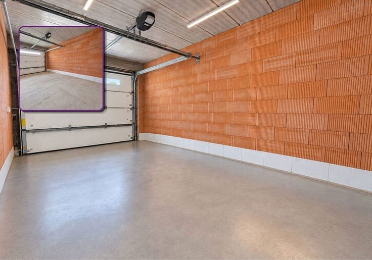 New-build property with three external walls, structural wor