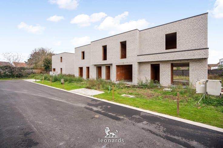 Modern homes near Waregem town centre