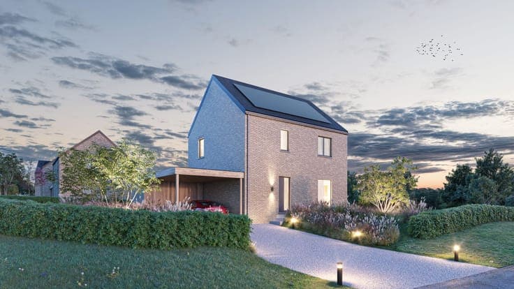 4 maisons neuves comprenant chacune 3 chambres