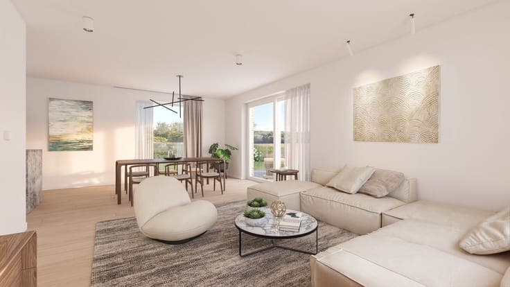 4 maisons neuves comprenant chacune 3 chambres