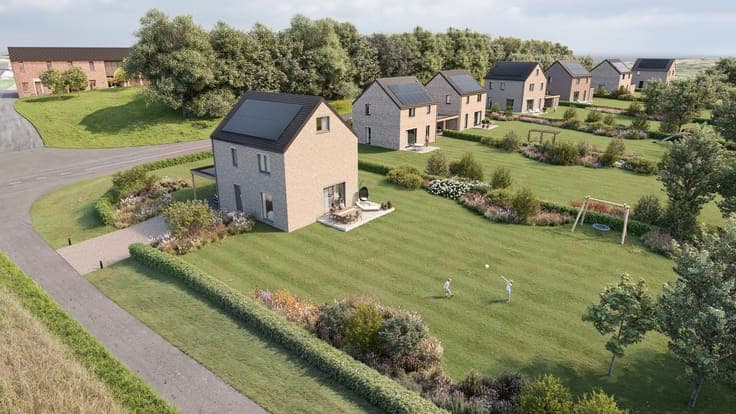4 maisons neuves comprenant chacune 3 chambres