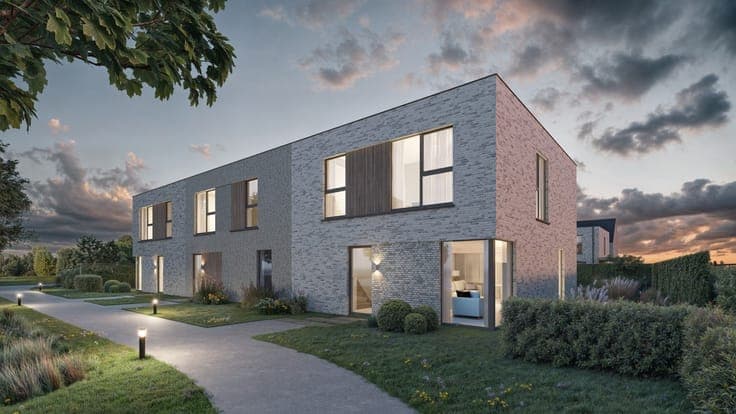 Energiezuinige nieuwbouw met 3 slaapkamers