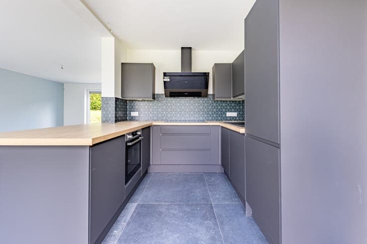 New 4-bedroom house with a garden in a private gated communi