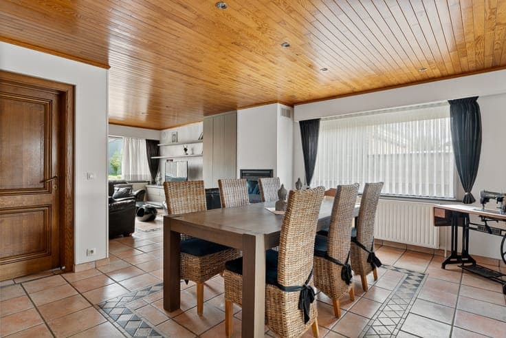 A bright home with a spacious layout and great potential