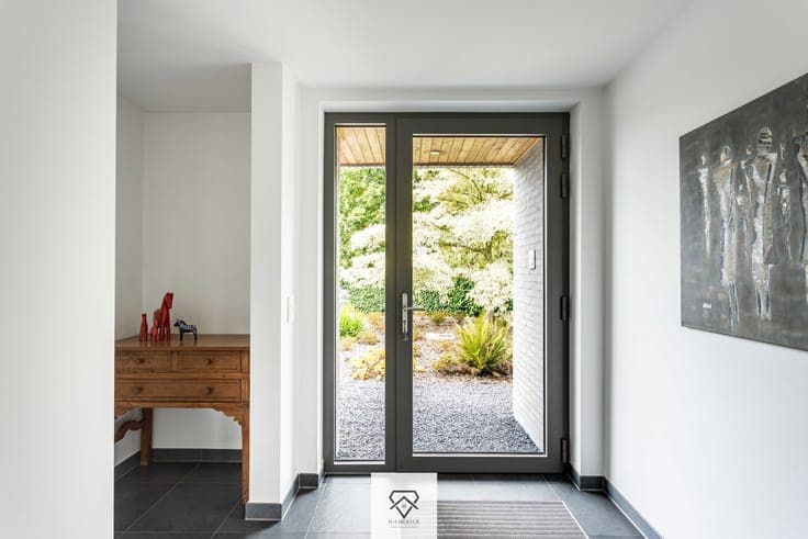Tijdloze architectenwoning in het groene Louise-Marie te ...