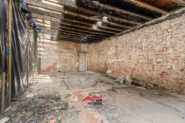 Her op te bouwen woning centrum - 3 slpkmrs!