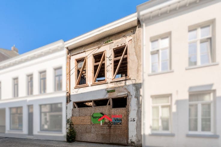 Her op te bouwen woning centrum - 3 slpkmrs!