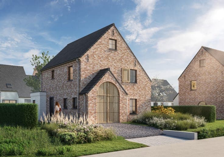 Landelijke open bebouwing op rustige locatie in Anzegem