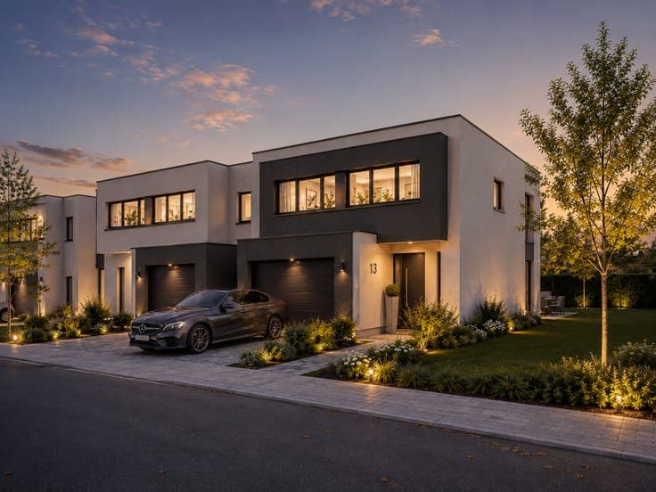 ANDERLUES – 2 NEW-BUILD HOUSES TO COMPLETE