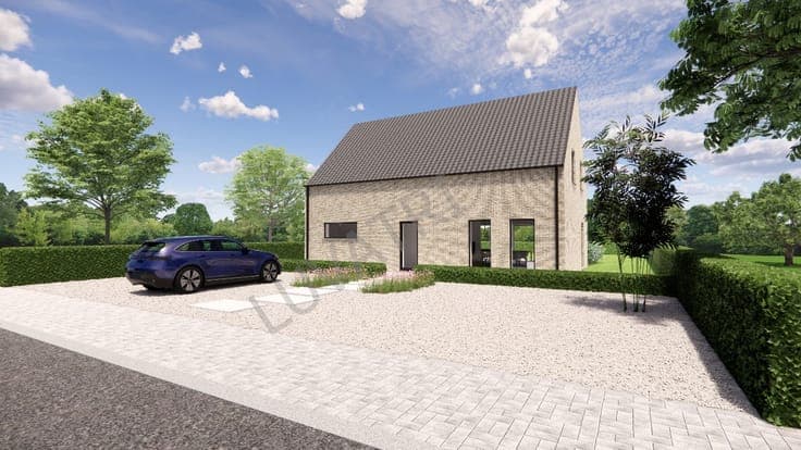 New-build home in green area of Keerbergen