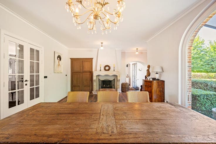 Country house with beautifully landscaped ornamental garden