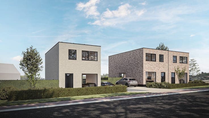 Afgewerkte energiepositieve (EPC -18) nieuwbouwwoning