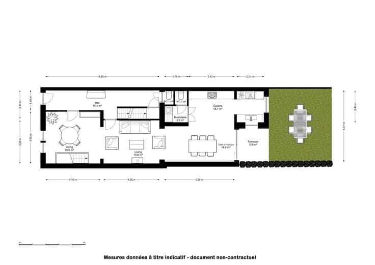 Maison polyvalente avec studio indépendant