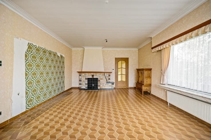 Landelijke woning met 3 slpkrs en tuin op perceel van 199...