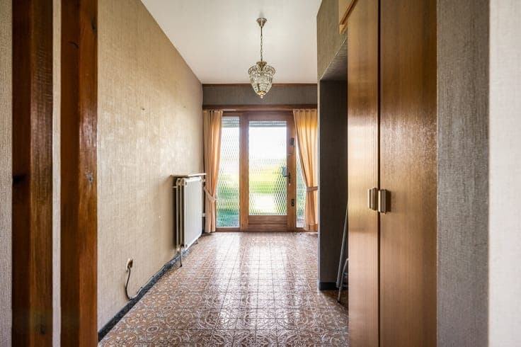 Landelijke woning met 3 slpkrs en tuin op perceel van 199...