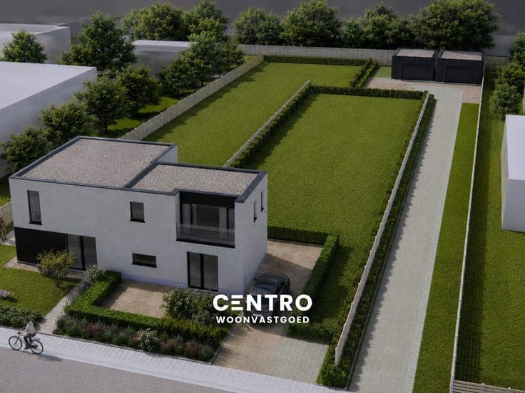 Energiezuinige NB-WONING (Halfopen) met MAGAZIJN (115m²) ...