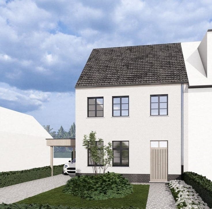 Nieuwbouw in landelijke stijl te Torhout