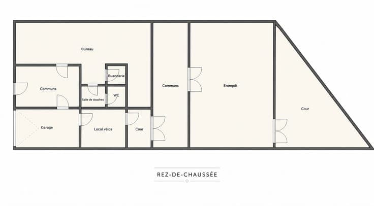 Immeuble de rapport 550m² habitable