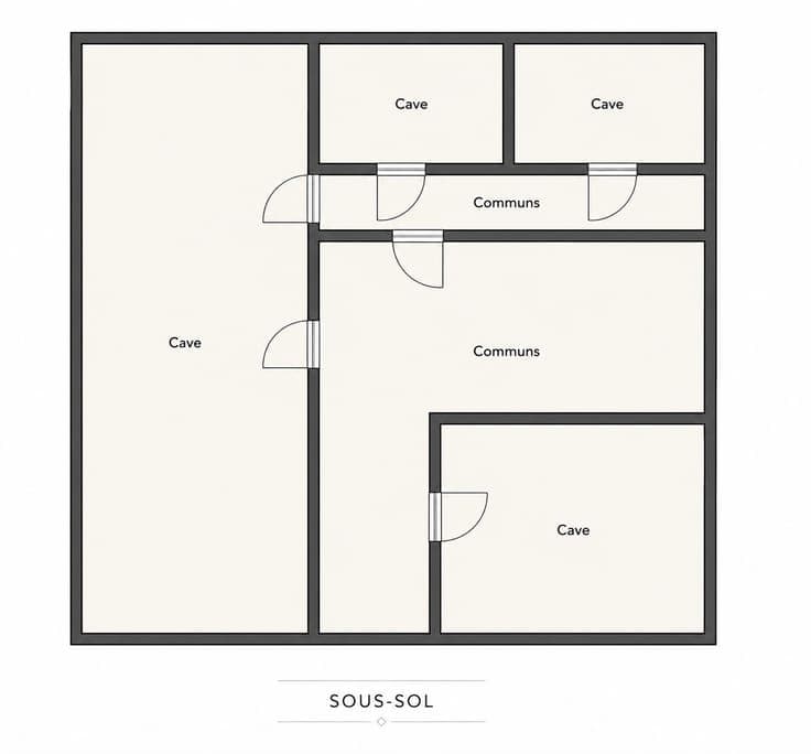 Immeuble de rapport 550m² habitable