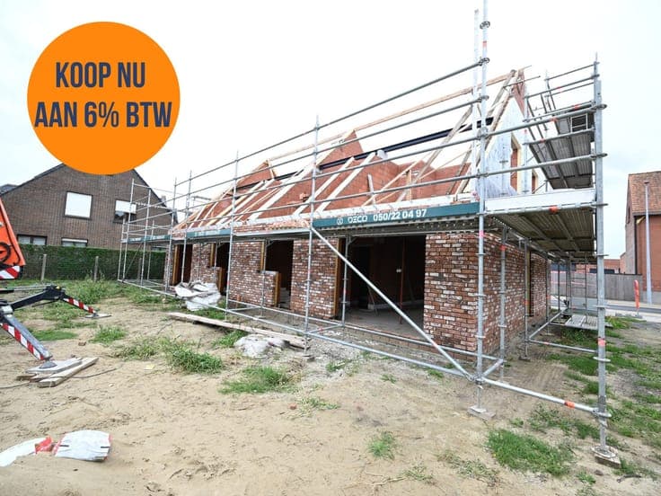 LAATSTE! 2 nieuwbouw halfopen woningen in het dorpscentru...