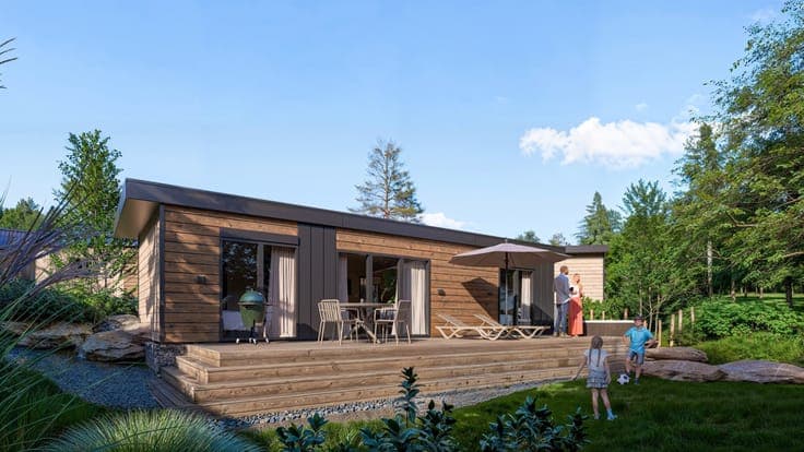 Roptai Lodge | Holiday Home for 4 People in Rochefort