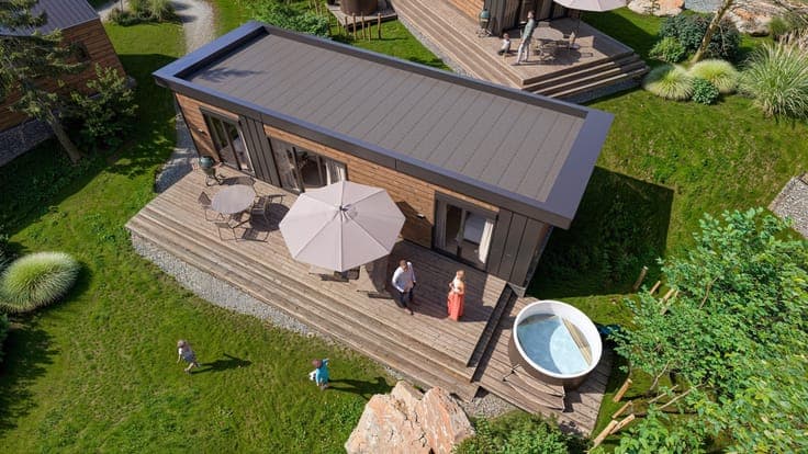 Roptai Lodge | Holiday Home for 4 People in Rochefort