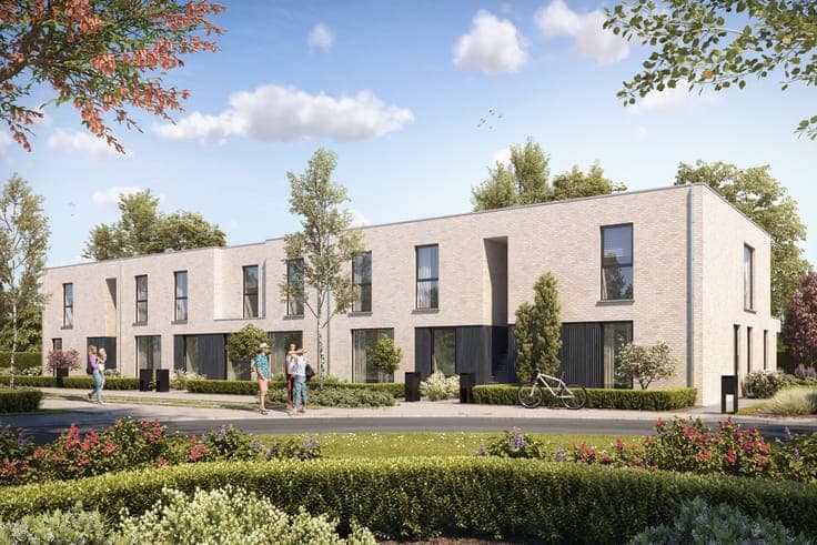 Modern new-build homes near the center of Roeselare