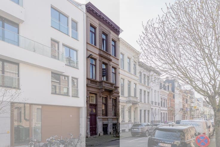 Renovated townhouse with south-facing garden