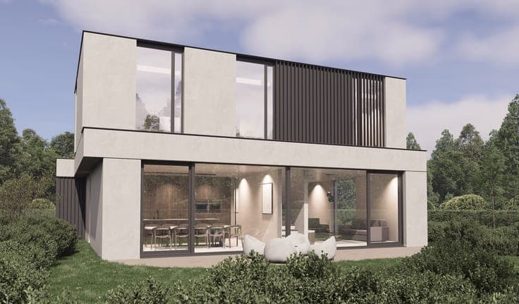Groen wonen aan de rand van Melle