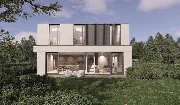 Groen wonen aan de rand van Melle