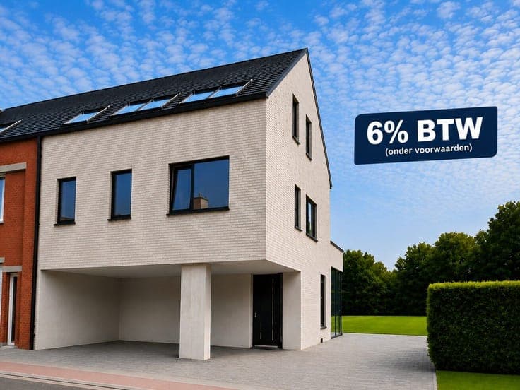 Architectural new build home, 6% taxes possible