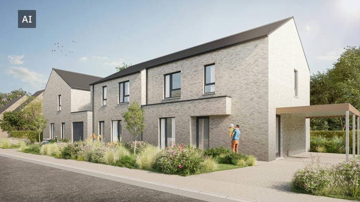 3 new-build homes “Hof Termote” in Gistel