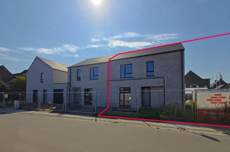 3 new-build homes “Hof Termote” in Gistel