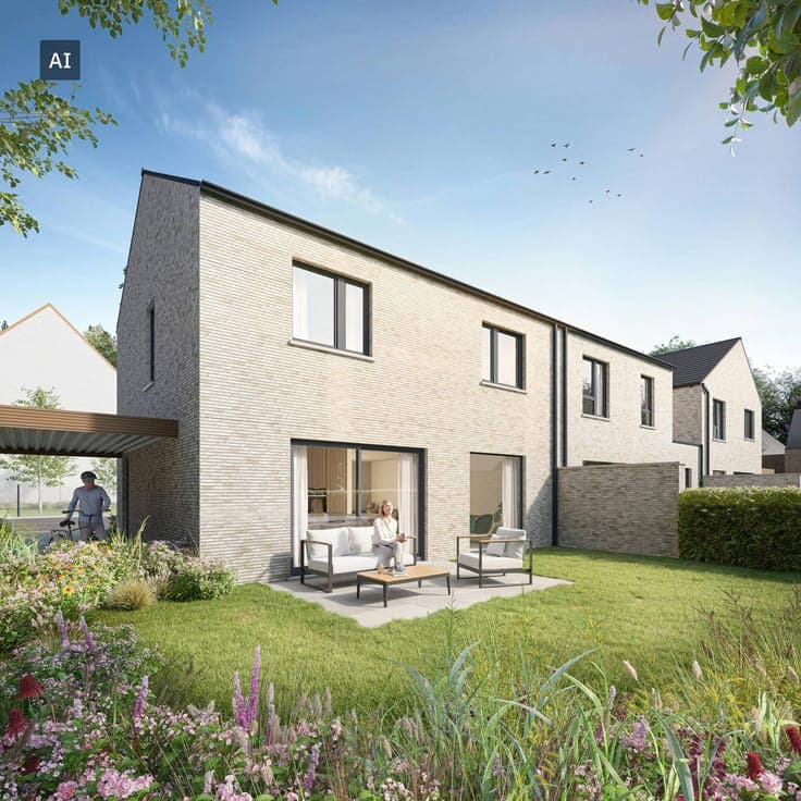 3 new-build homes “Hof Termote” in Gistel