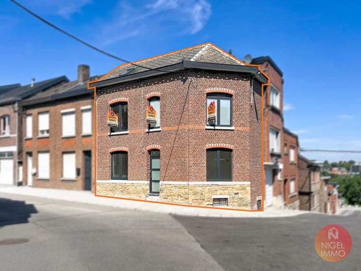🏠 Rénovée • 3 chs 🛏️, 3 F, centre de Beyne 📍