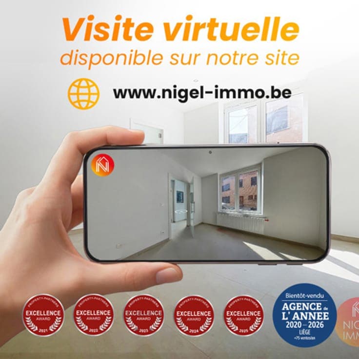 🏠 Rénovée • 3 chs 🛏️, 3 F, centre de Beyne 📍
